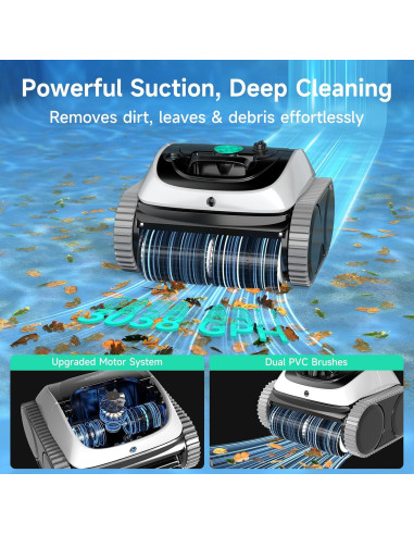 Aspiradora Robótica WYBOT C1 para Piscinas Inground 2025