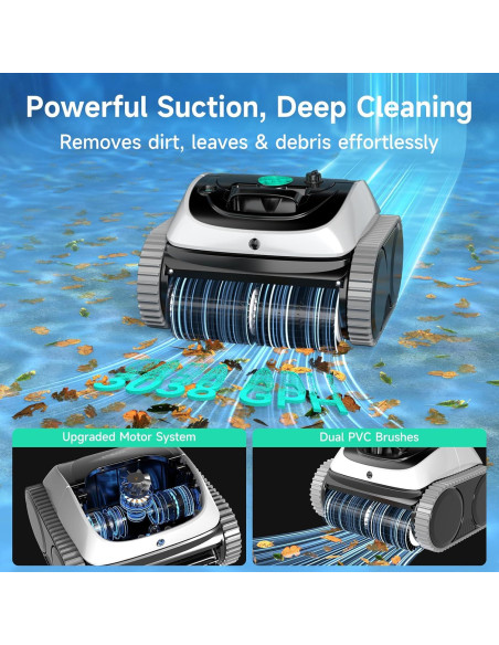 Aspiradora Robótica WYBOT C1 para Piscinas Inground 2025 Aspiradora Robótica WYBOT C1 para Piscinas Inground 2025