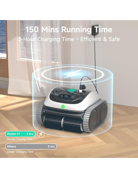 Aspiradora Robótica WYBOT C1 para Piscinas Inground 2025 Aspiradora Robótica WYBOT C1 para Piscinas Inground 2025