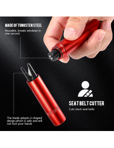 Martillo de Seguridad 2-en-1 BBTO HEE0678 para Coche 2