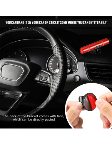 Martillo de Seguridad 2-en-1 BBTO HEE0678 para Coche