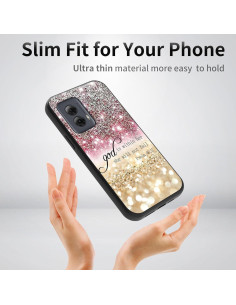 Funda TPU Rosa Brillo para Motorola Moto Edge 5G 2024 2