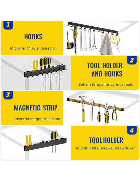 Carro de Herramientas Rodante Bloazzup con Altura Ajustable