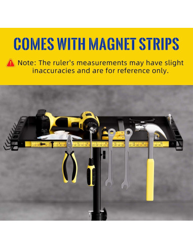 Carro de Herramientas Rodante Bloazzup con Altura Ajustable