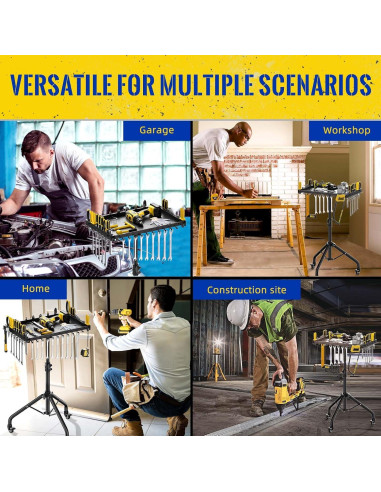 Carro de Herramientas Rodante Bloazzup con Altura Ajustable