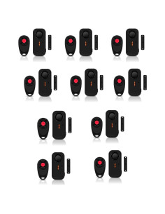Alarmas de Puerta y Ventana NineLeaf 108dB para Piscina - 10 Piezas