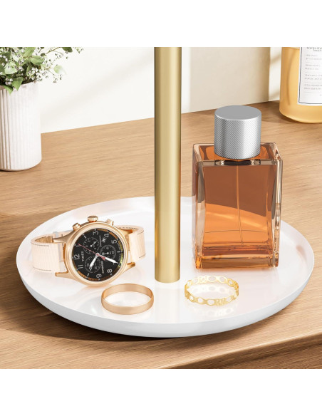 Soporte Organizador de Joyería Jasopaco Oro 32 cm Forma de T