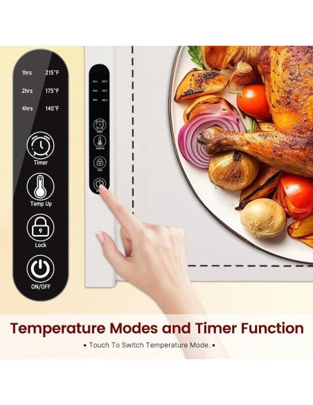 Bandeja Calentadora Eléctrica MEIIS NCD-002 60.8cm Plegable