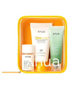 Kit de Viaje Anua: Protector Solar SPF 50 y Limpiadores Mini