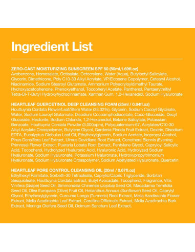 Kit de Viaje Anua: Protector Solar SPF 50 y Limpiadores Mini