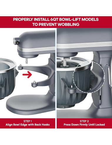 Accesorio Hacedor de Helados InnoMoon para Batidora KitchenAid 1.89L