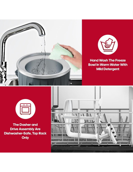 Accesorio Hacedor de Helados InnoMoon para Batidora KitchenAid 1.89L