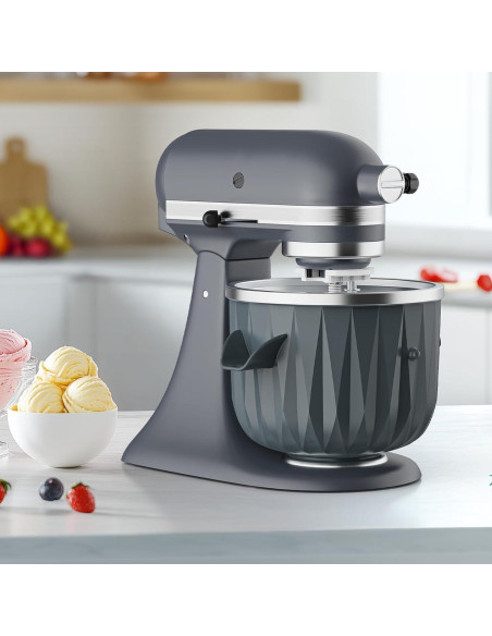 Accesorio Hacedor de Helados InnoMoon para Batidora KitchenAid 1.89L