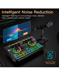 Kit de Podcast X3 E300 - Mezclador de Audio y Micrófono 2
