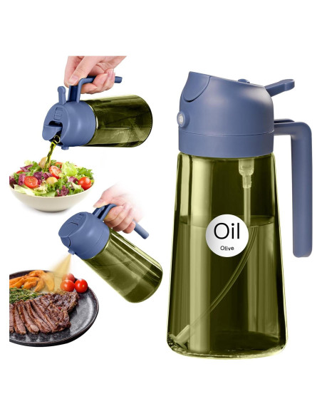 Pulverizador de Aceite YARRAMATE 470ml Verde Oscuro 2 en 1