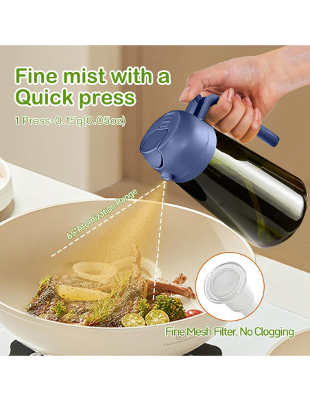 Pulverizador de Aceite YARRAMATE 470ml Verde Oscuro 2 en 1