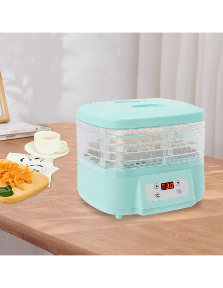 Deshidratadora de Alimentos HuaShuani 6 Niveles 200W Verde Deshidratadora de Alimentos HuaShuani 6 Niveles 200W Verde