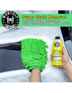 Kit de Lavado de Autos Wontolf - Jabón, Limpiador y Cepillo 2