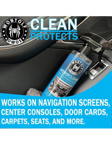 Kit de Lavado de Autos Wontolf - Jabón, Limpiador y Cepillo