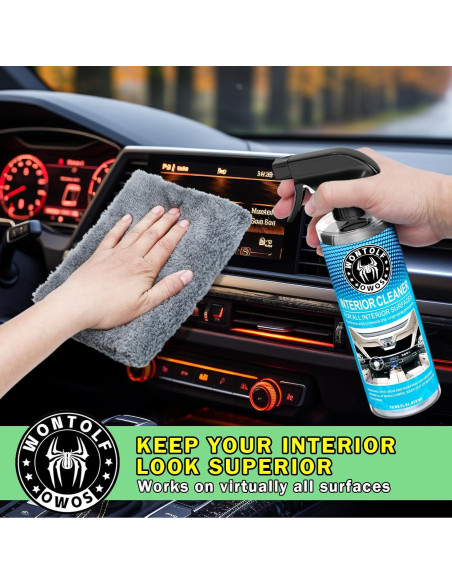 Kit de Lavado de Autos Wontolf - Jabón, Limpiador y Cepillo