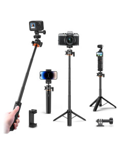 Mini Trípode Extensible BRDRC para DJI Osmo Pocket 3 y GoPro