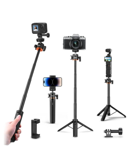 Mini Trípode Extensible BRDRC para DJI Osmo Pocket 3 y GoPro