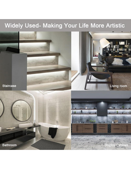 Tira de Luz LED Neón Blanca 5m XZKJ Dimmable USB Impermeable