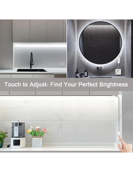 Tira de Luz LED Neón Blanca 5m XZKJ Dimmable USB Impermeable