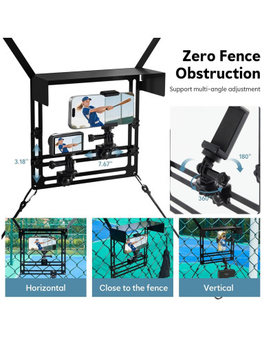 Soporte para Teléfono Móvil PEYAKO C01 con Sombrilla y Montaje