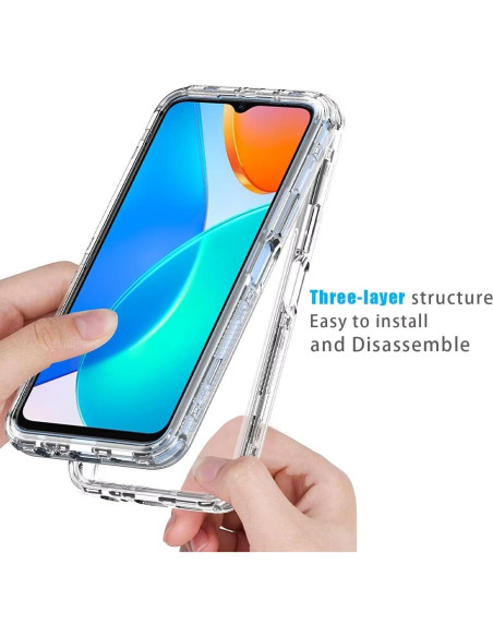 Funda Honor X8 5G y Honor X6 con Protector de Pantalla HD