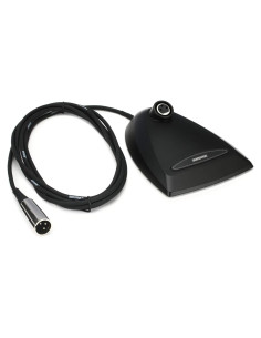 Base de micrófono Shure A412B con conector XLR - Negro