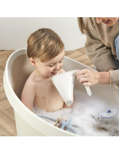 Bañera Eco Shnuggle para Niños - Galletas y Crema 2