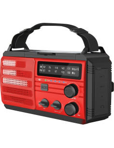Radio de Emergencia Kaito Voyager V3 con Alerta NOAA y Linterna LED 2