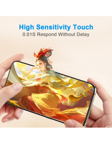 Protector de Pantalla Vidrio Templado HYGAMOCC para LG Stylo 7