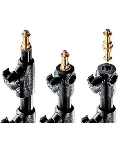 Trípode Manfrotto 1005BAC-3 3 Piezas Aluminio Negro 2.5kg