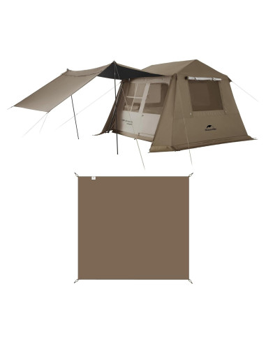 Tienda de Camping Naturehike Village 4 Personas con Base