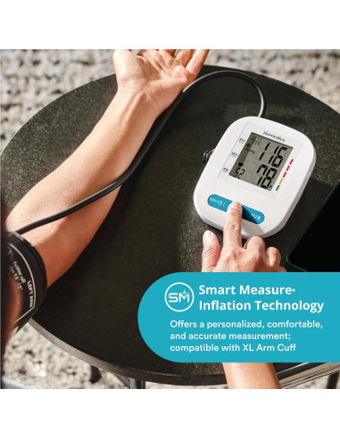 Monitor de Presión Arterial Bluetooth Homedics BPA-900BT-WT