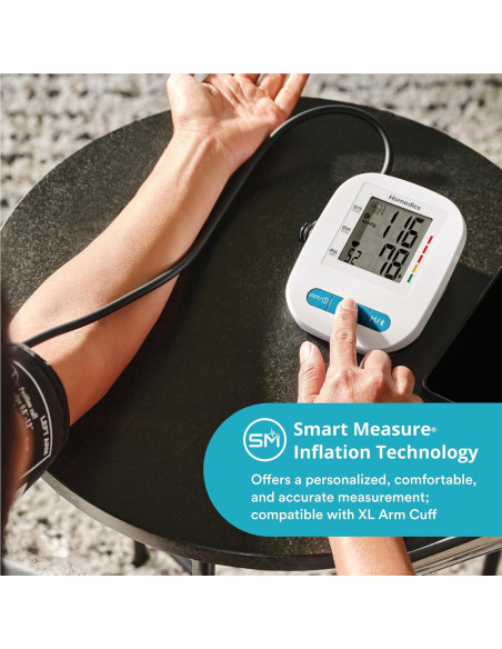 Monitor de Presión Arterial Bluetooth Homedics BPA-900BT-WT