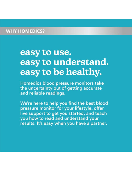 Monitor de Presión Arterial Bluetooth Homedics BPA-900BT-WT