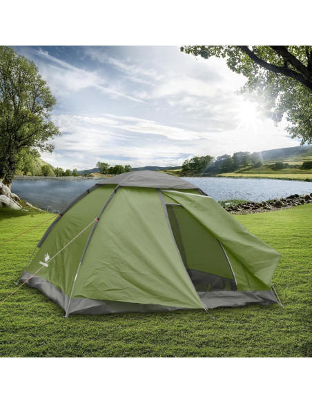 Tienda de mochilero impermeable Arctic Lemmings 3 personas 2.13x1.83m