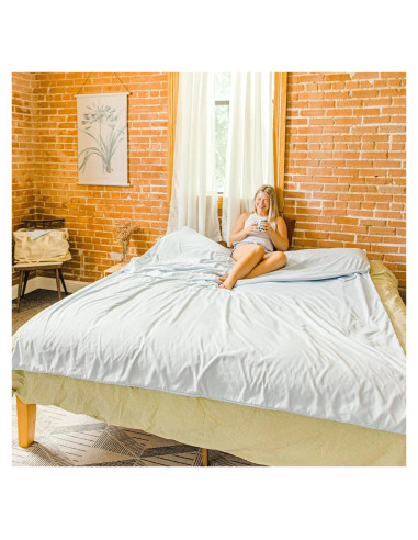 Forro de Saco de Dormir Doble Algodón Vitamin Sea 210x180 cm