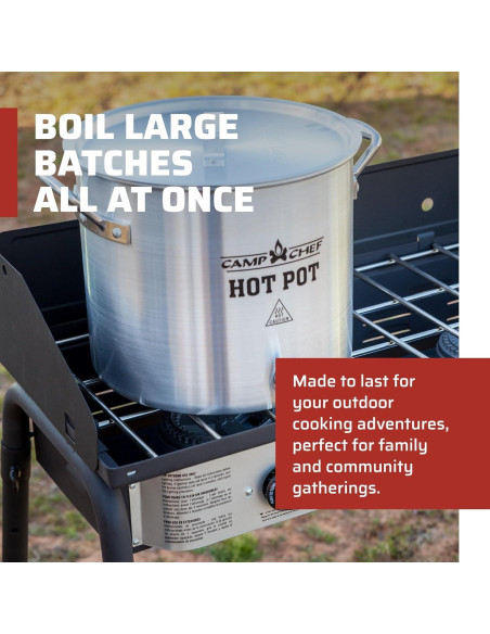 Olla de Aluminio Camp Chef 32 Cuartos - Dispensador de Bebidas Calientes