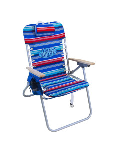 Silla de Playa Plegable Tommy Bahama Hi-Boy 43 cm 4 Posiciones