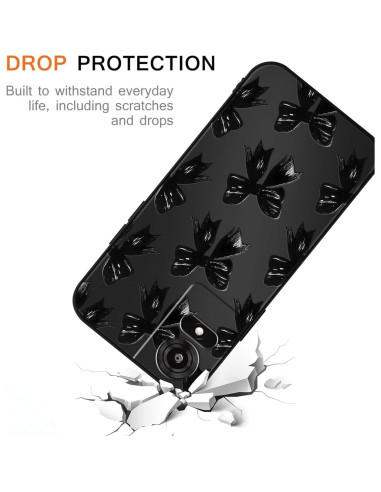 Funda de teléfono TCL k24 / TCL 50 le con lazo negro TPU