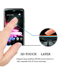 Protector de Pantalla Vidrio Templado Beukei para TCL 30Z/LE - 3 Piezas 2