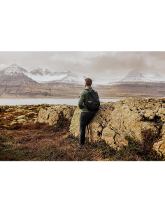 Mochila Enfriadora Tarana ONIVA Reciclada 27.2L Negro Carbón 2