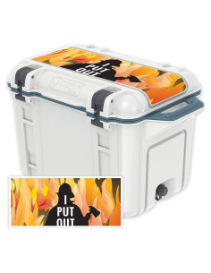 Piel de Vinilo MightySkins para Tapa Enfriador OtterBox 45 qt - Yo Me Apago