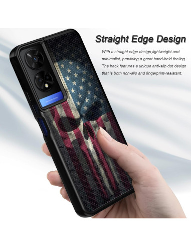 Funda TCL 50 XE 5G con Protector de Pantalla Vidrio Templado