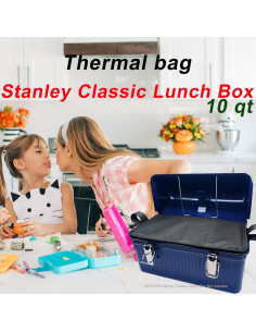 Bolsa Aislante Dtylean para Caja de Almuerzo 6L Negra 2