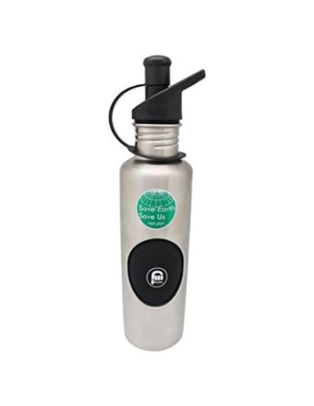 Botella de Agua con Filtro RIPURI POMP 0.8L Acero Inoxidable